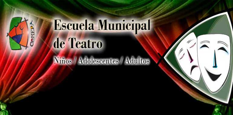 Logo de la Escuela Municipal de Teatro