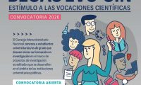 Convocatoria 2020 del Programa de Becas de Estímulo a las Vocaciones Científicas