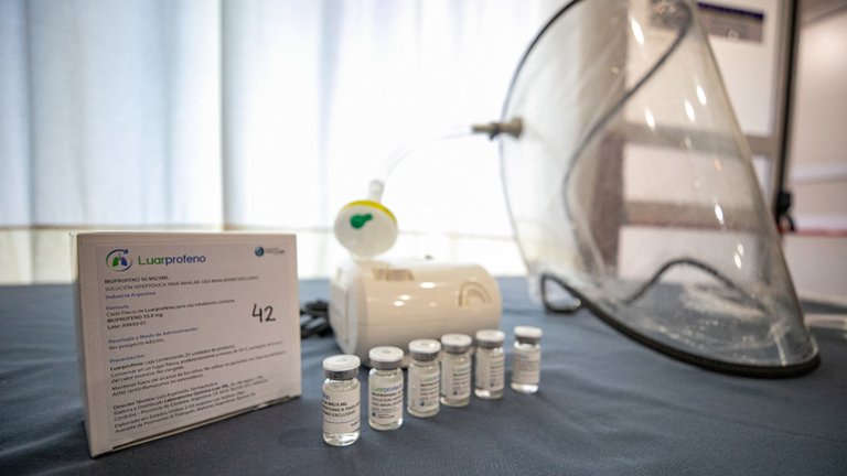 Ibuprofeno nebulizable contra el Covid